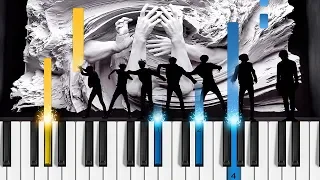 BTS (방탄소년단) 'FAKE LOVE' - Easy Piano Tutorial