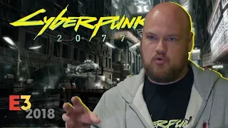 Интервью с разработчиком Cyberpunk 2077 ♦ E3 2018 (Русская озвучка)