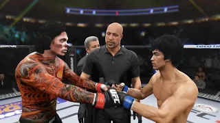 Distortion Zombie vs. Bruce Lee - EA Sports UFC 2 🐲 - Dragon Fights 🐉