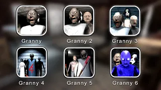 Granny 1 2 3 4 5 6 Full Gameplay - Granny All Chapters New Update