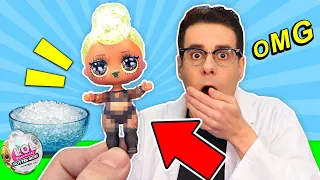 Muñecas LOL Surprise Muestran Ropa Inapropiada al Meterlas en Agua Fría!!!  | Curiosidades con Mike