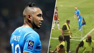 Nice - OM • Quand Payet recevait des bouteilles sur le corner précédant l’envahissement • HD