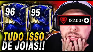 GASTEI 182.007 mil joias NESSE pack OPENING insano FC 24 mobile!!!
