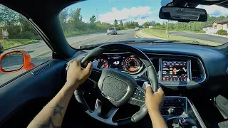 2018 Dodge Challenger SRT Hellcat Widebody - POV Test Drive