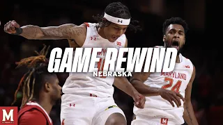 Men's Basketball Highlights | Maryland 82, Nebraska 63