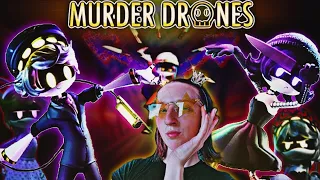 ДРОНЫ-УБИЙЦЫ 3 СЕРИЯ  - НА РУССКОМ (MURDER DRONES - EPISODE 3) РЕАКЦИЯ