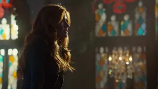 Jace looks at clary's rune 3x13