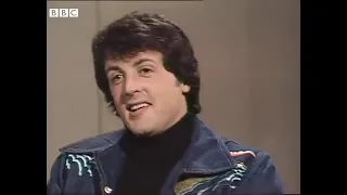 1977, Just after the release of Rocky, this is Sylvester Stallone