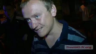 Видео "Новости-N": В центре Николаева полиция задержала мертвецки пьяного водителя