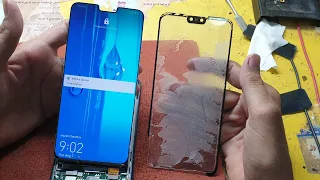 Huawei Y9 2019 Cracked Touch Glass Replacement | Rebuild Broken Phone | How do I restore My Huawei ✅