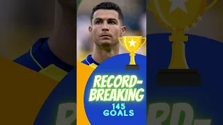 Ronaldo's 145-Headed Goals: A Record-Breaking Masterclass! #cristianoronaldo