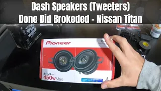 Quick Fix: Replacing Faulty Tweeter Speakers on Nissan Titan