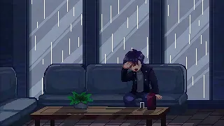 Animated Pixel Art Cutscene. ( Nostalgia's End )