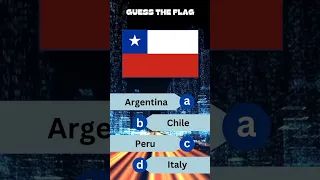 GUESS THE FLAG 🇨🇱 #shorts #flags #viral #quiz