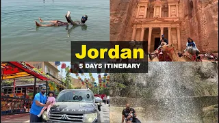 Jordan 5 days Itinerary & Tour Guide | Dead sea, Petra, Wadi Rum | Must Watch! Detailed Travel Cost