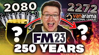 I SIMULATED FM23 250 YEARS INTO THE FUTURE...