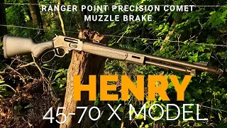 Henry X 45-70 Recoil Reduction: Ranger Point Precision Comet Brake