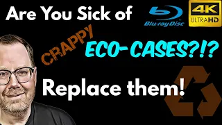 Tired of Lame Eco-Cases? Blu-ray & 4K Replacement Cases for Collectors | Back to Basics #7