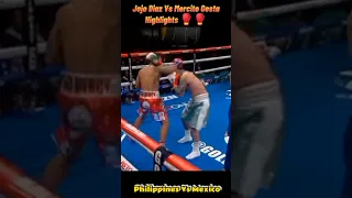 Mercito Gesta Vs Jojo Diaz fight highlights #boxing #shorts