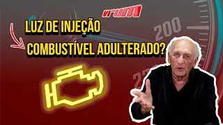 O que a luz da injeção acesa diz sobre o seu carro?