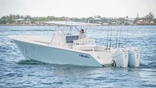 SeaHunter Tournament 37 w/ Twin Seven Marine 557s