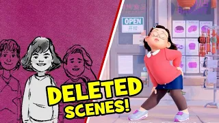TURNING RED's DELETED SCENES You Never Got To See! / Turning Red Scenes that are not in the movie