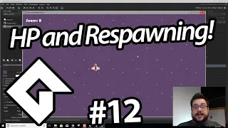 GMS2 Top-Down Shooter Tutorial - #12 - Player HP and Respawning