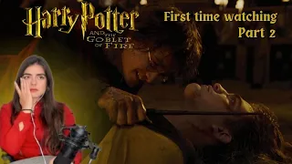 First time Watching - Girlfriend sees Harry Potter and the Goblet of Fire (Reaction 2/2)