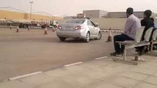 Dallah Driving School Riyadh Saudi Arabia Parallel Parking Test