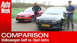 Volkswagen Golf vs. Opel Astra (2016) AutoWeek review