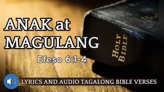 Bible Verse #1 Efeso 6:1-4 Tungkol sa Anak at Magulang