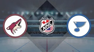 Обзор матча Аризона - Сент-Луис / COYOTES VS BLUES MARCH 27, 2017 HIGHLIGHTS