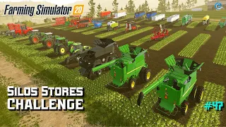 Harvesting Wheat For Storage || #47 || Silos Stores Challenge || #RealistikFarmingGamePlay