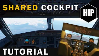 MSFS SHARED COCKPIT Tutorial l Your Controls Multicrew l Flybywire A320 l FlightX experience