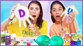 Eldivenden Ne Çıkarsa Slime Challenge Alfabe Slaym Dila Kent