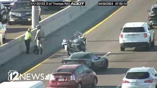 DPS trooper rescues dog running loose on Arizona freeway