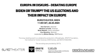 Debating Europe: Biden or Trump? The US Elections and Their Impact on Europe