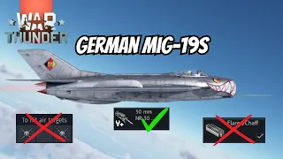 German MIG- 19S Experience : War Thunder