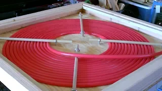 DIY "PEX COIL" Solar Water Heater! - High temps! - No crimping! - Sunsafe! - PEX Made Easy!