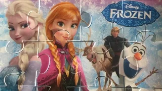 Frozen Quebra Cabeça Gigante Disney  Elsa Anna Olaf Big Puzzle Rompecabezas Rompe Cabeza アナと雪の女王