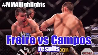 Bellator 194 : MMA Latest : Freire VS Campos