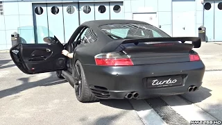 800HP Porsche 996 Turbo by 9ff Anti-Lag Launch Control Sounds!