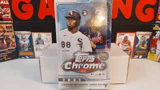 2021 Topps Chrome Baseball Hobby Box