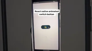 React Native animated switch ✅ #engineercodewala #reactnative #reactnativetutorial