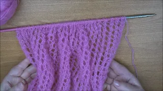 Version facile de l'écharpe nuage - La Grenouille tricote