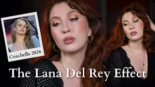 Recreating Lana Del Rey's Dreamy Coachella Makeup Look