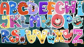 ✨🔠 The Monster Alphabet Phonics Song | ABC Song | Nursery Rhymes | Funny Monsters for Kids