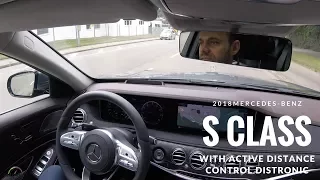 2018 Mercedes-Benz S Class with Active Distance Control DISTRONIC and Active Steering Assist