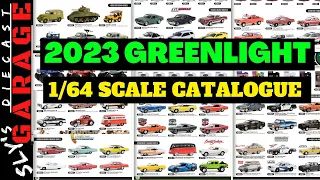 Quick Preview To All New 2023 Greenlight 1/64 Scale Cars | Upcoming Release