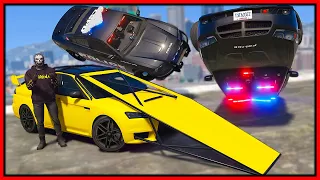 Jet Power Armoured Flip Car Robbed Every Bank in GTA 5 RP